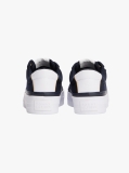 Blue Contrast Trim Trainers  Women