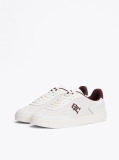 White TH Monogram Colour-Blocked Trainers  Women