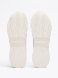 White TH Monogram Metallic Trainers  Women