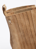 Brown Suede Cowboy Chelsea Boots  Women