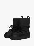 Black TH Monogram Lace-Up Snow Boots  Women