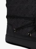 Black TH Monogram Lace-Up Snow Boots  Women