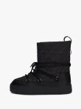 Black TH Monogram Lace-Up Snow Boots  Women