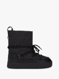 Black TH Monogram Lace-Up Snow Boots  Women