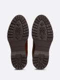Brown TH Monogram Leather Cleat Boots  Women
