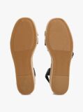 Blue Leather Platform Espadrilles  Women