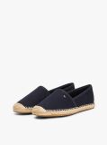 Blue Flag Embroidery Canvas Espadrilles  Women