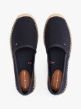 Blue Flag Embroidery Canvas Espadrilles  Women