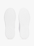White Leather TH Monogram Court Trainers  Women