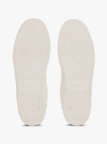 White Heritage Shiny Leather Trainers  Women