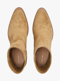 Brown Western Mid Heel Suede Chelsea  Women