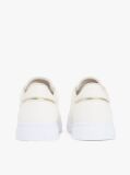 White Leather TH Monogram Cupsole Trainers  Women