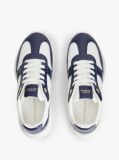 Multi TH Monogram Mixed Texture Leather Trainers  Women