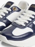Multi TH Monogram Mixed Texture Leather Trainers  Women