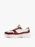 Multi TH Monogram Mixed Texture Leather Trainers  Women