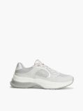 Grey TH Monogram Leather Chunky Trainers  Women