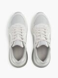 Grey TH Monogram Leather Chunky Trainers  Women