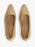Beige TH Monogram Leather High Heels  Women