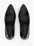 Black Leather TH Monogram High Heels  Women