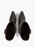Brown TH Monogram Leather Cowboy Boots  Women