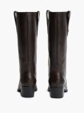 Brown TH Monogram Leather Cowboy Boots  Women