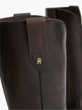 Brown TH Monogram Leather Cowboy Boots  Women
