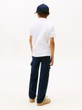 White ORGANIC COTTON POLO SHIRT  Boys