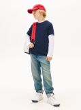 Blue ESSENTIAL ORGANIC COTTON T-SHIRT  Boys
