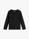 Black LONG-SLEEVE ORGANIC COTTON T-SHIRT  Boys