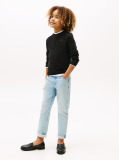 Black LONG-SLEEVE ORGANIC COTTON T-SHIRT  Boys