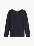 Blue LONG-SLEEVE ORGANIC COTTON T-SHIRT  Boys
