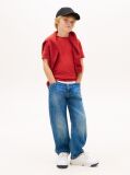 Red Essential Organic Cotton T-Shirt  Boys