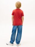 Red Essential Organic Cotton T-Shirt  Boys