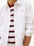 White STRETCH OXFORD COTTON SHIRT  Boys