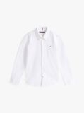 White STRETCH OXFORD COTTON SHIRT  Boys