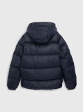 Blue Essential Hooded Padded Jacket  Boys