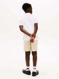 White Essential Flag Embroidery Regular Fit Polo  Boys