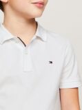White Essential Flag Embroidery Regular Fit Polo  Boys
