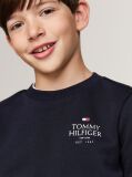 Blue Hilfiger Logo Crew Neck Sweatshirt  Boys