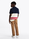 Brown Lightweight Woven Drawstring Trousers  Boys