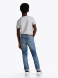 Blue Vintage Faded Straight Leg Jeans  Boys