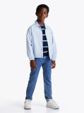 Blue Faded Straight Leg Jeans  Boys