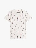 Multi Print Crew Neck T-Shirt  Boys