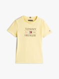 Yellow Logo Crew Neck T-Shirt  Boys