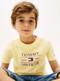 Yellow Logo Crew Neck T-Shirt  Boys