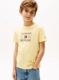 Yellow Logo Crew Neck T-Shirt  Boys