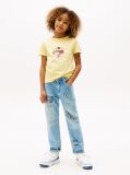 Yellow Flag Character Back Logo T-Shirt  Boys