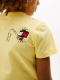 Yellow Flag Character Back Logo T-Shirt  Boys
