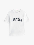 White Mixed Logo Raglan Sleeve T-Shirt  Boys