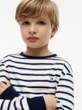 Multi Essential Stripe Relaxed Long Sleeve T-Shirt  Boys